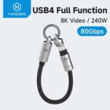 כבל USB4 נייד עם מחזיק מפתחות – המציאה המושלמת מאליאקספרס