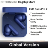 הזדמנות מוזלת אוזניות CMF Buds Pro 2 מבית Nothing – ביטול רעשים איכותי ואוזניה משוכללת מאליאקספרס