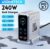 מטען GaN 240W מאליאקספרס שמטעין מהר את כל המכשירים שלכם