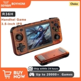 סקירה מעמיקה על קונסולת המשחקים הניידת BOYHOM R36H חוויה של נוסטלגיה בכף ידכם