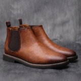 סקירה מקיפה מגפי צלסי לגברים בעיצוב רטרו אופנתי לחורף מושלם