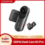 מצלמת רכב קדמית ואחורית של DDPI mola n3 pro