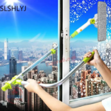 מוט מגב טלסקופי לניקוי חלונות בקלות במהירות וביסודיות משני כיווני החלון