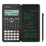 מחשבון מדעי עם משטח דיגיטלי לחישובים