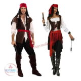 תחפושת זוגית שודדי הקאריבים