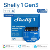 מתג חכם Shelly Plus 1 – שליטה מלאה מכל מקום