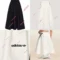 חצאית ארוכה שחורלבן אדידס