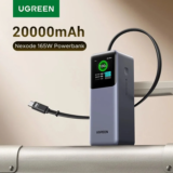 מטען נייד 20000mAh עם מסך מראה  תמיד מחובר