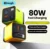 מטען מהיר 80W עם כבל מובנה נשלף