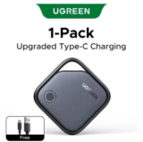 הדור הבא של איתור החפצים  Smart Tag של UGREEN עם טעינת TypeC עכשיו במחיר מטורף