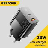 מטען קיר 33W GaN של Essager  במחיר שלא רואים כל יום