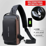 תיק נגד גניבות עם טעינת USB  הפתרון המושלם לנסיעות בטוחות