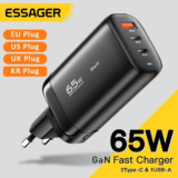 מטען Essager 65W עוצמתי לטעינה מהירה  במחיר עקיצה
