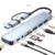 תחנת עגינה 8 ב2 עם חיבור USB וType C