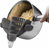 מסננת סיליקון חכמה לסירים ומחבתות