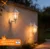 מנורת קיר חיצונית אירופאית בעיצוב יוקרתי