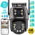 מצלמת אבטחה חיצונית כפולה 4K 8MP HD Wifi