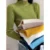 סוודר נשים עם צווארון Mock Neck – סטייל וינטג’ סתיו/חורף