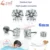 תכשיטי כסף מאבן Moissanite משובלת ניטים